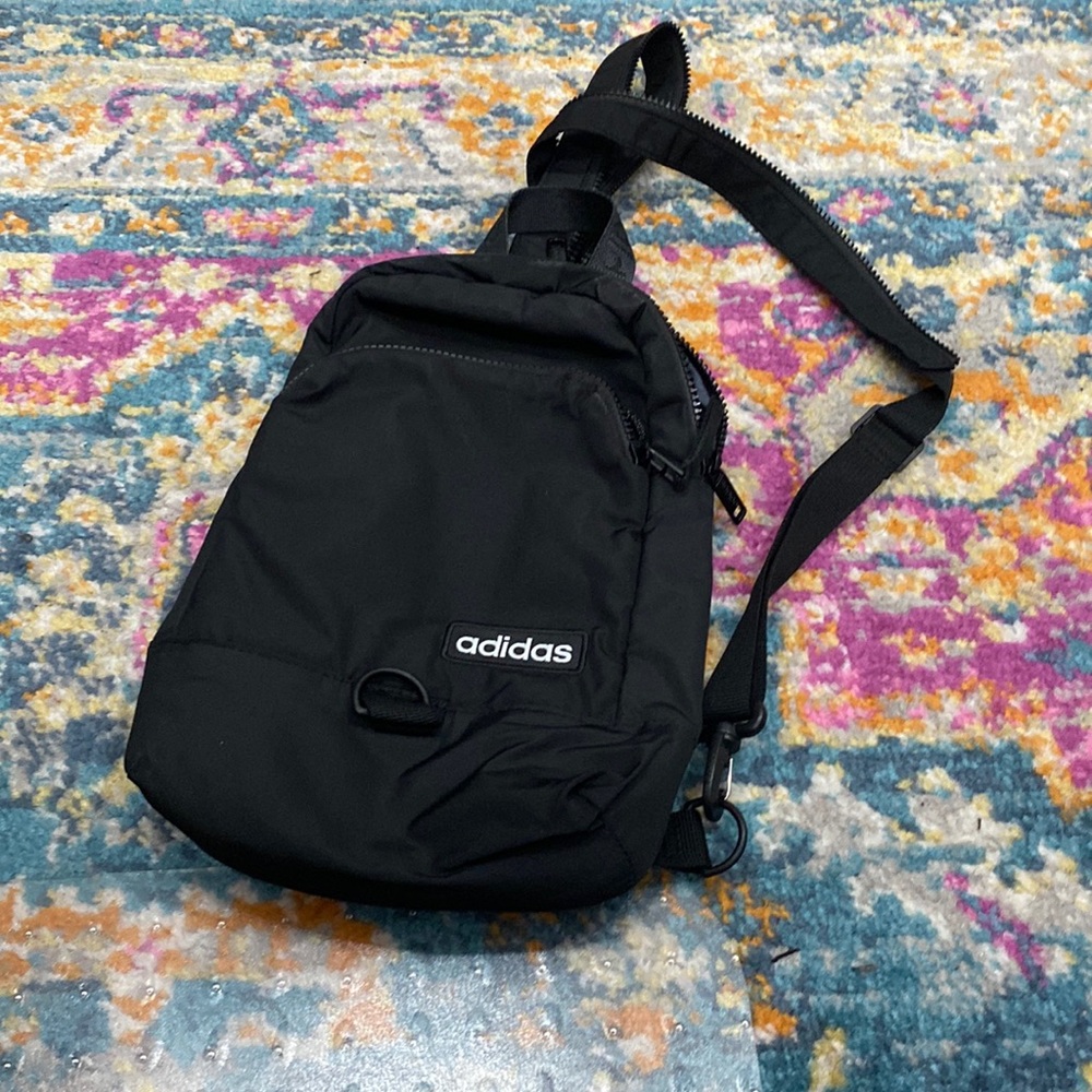 Black adidas backpack